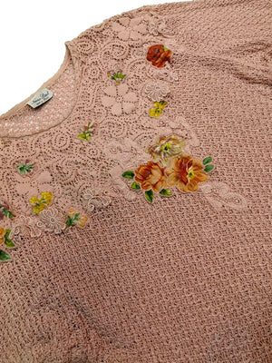 Norma Vintage _pink sweater