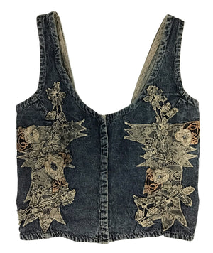 Norma Vintage _denim top