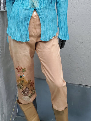 Norma Vintage_ 3/4 maltinto trousers