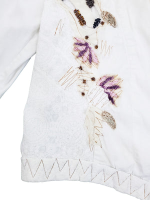 Norma Vintage_ white cotton jacket