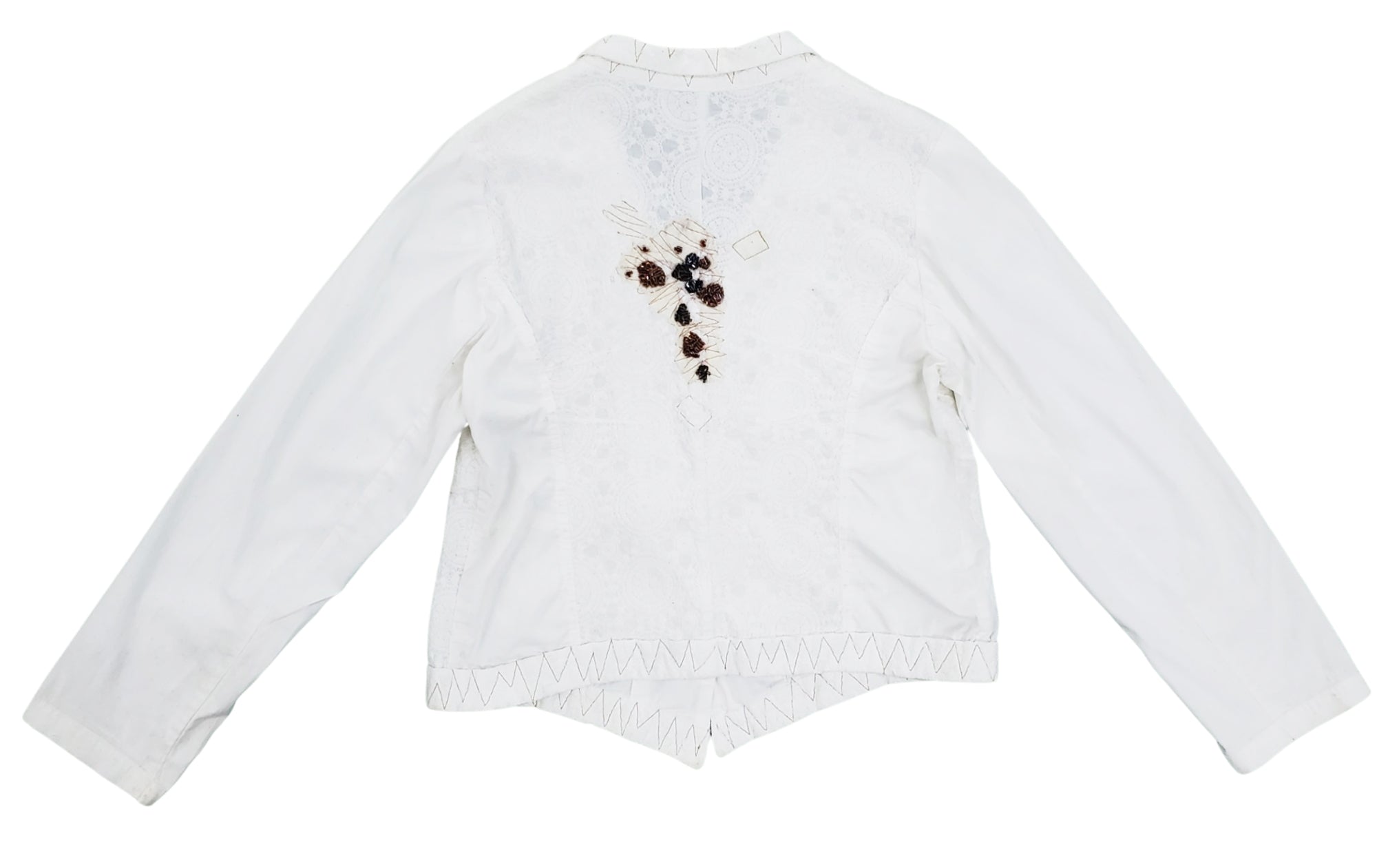 Norma Vintage_ white cotton jacket