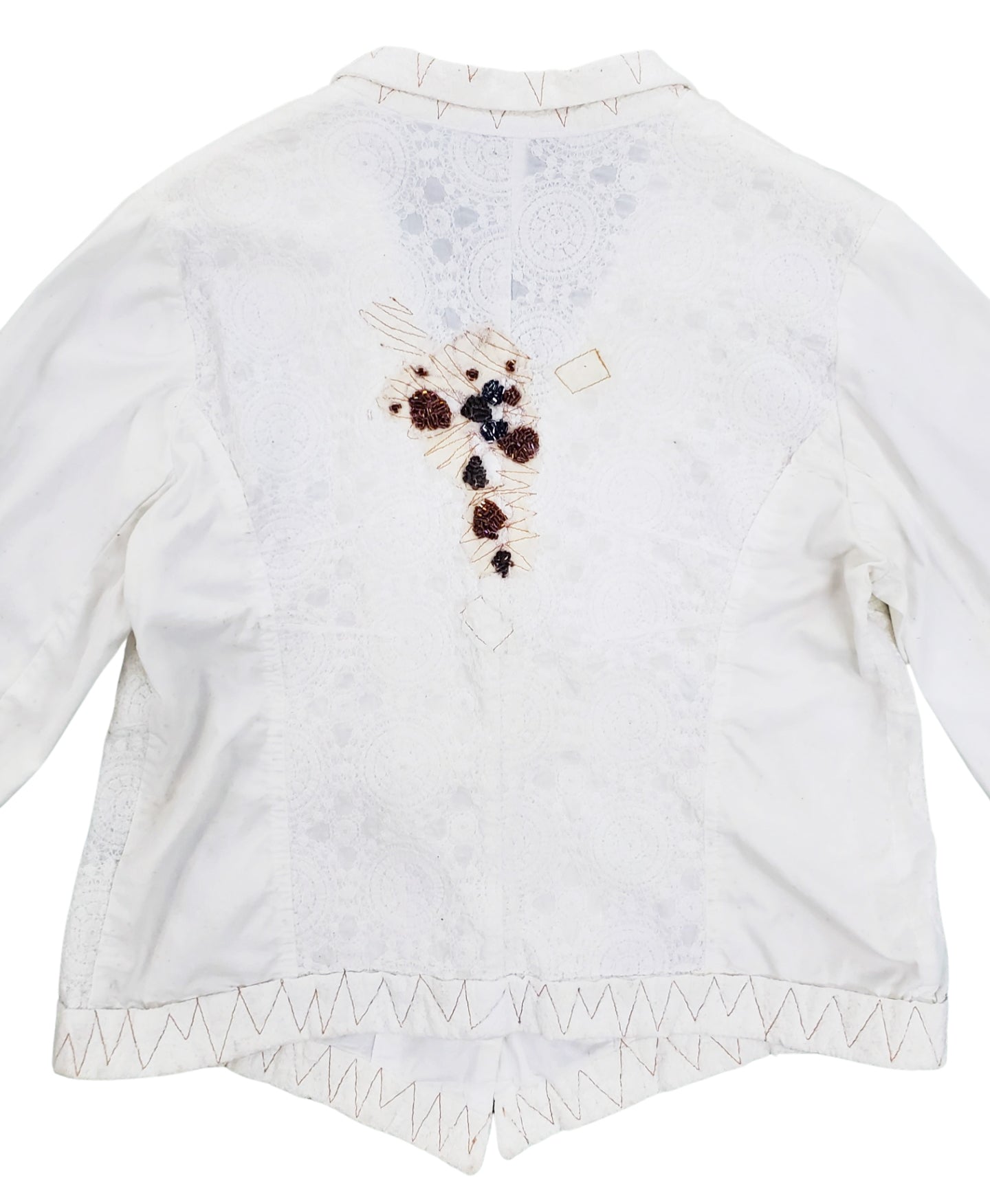 Norma Vintage_ white cotton jacket