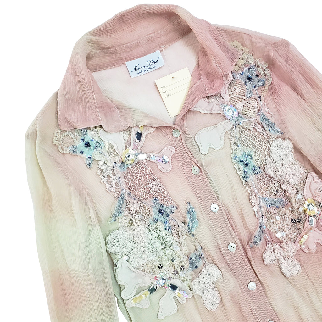 Norma Vintage _georgette shirt