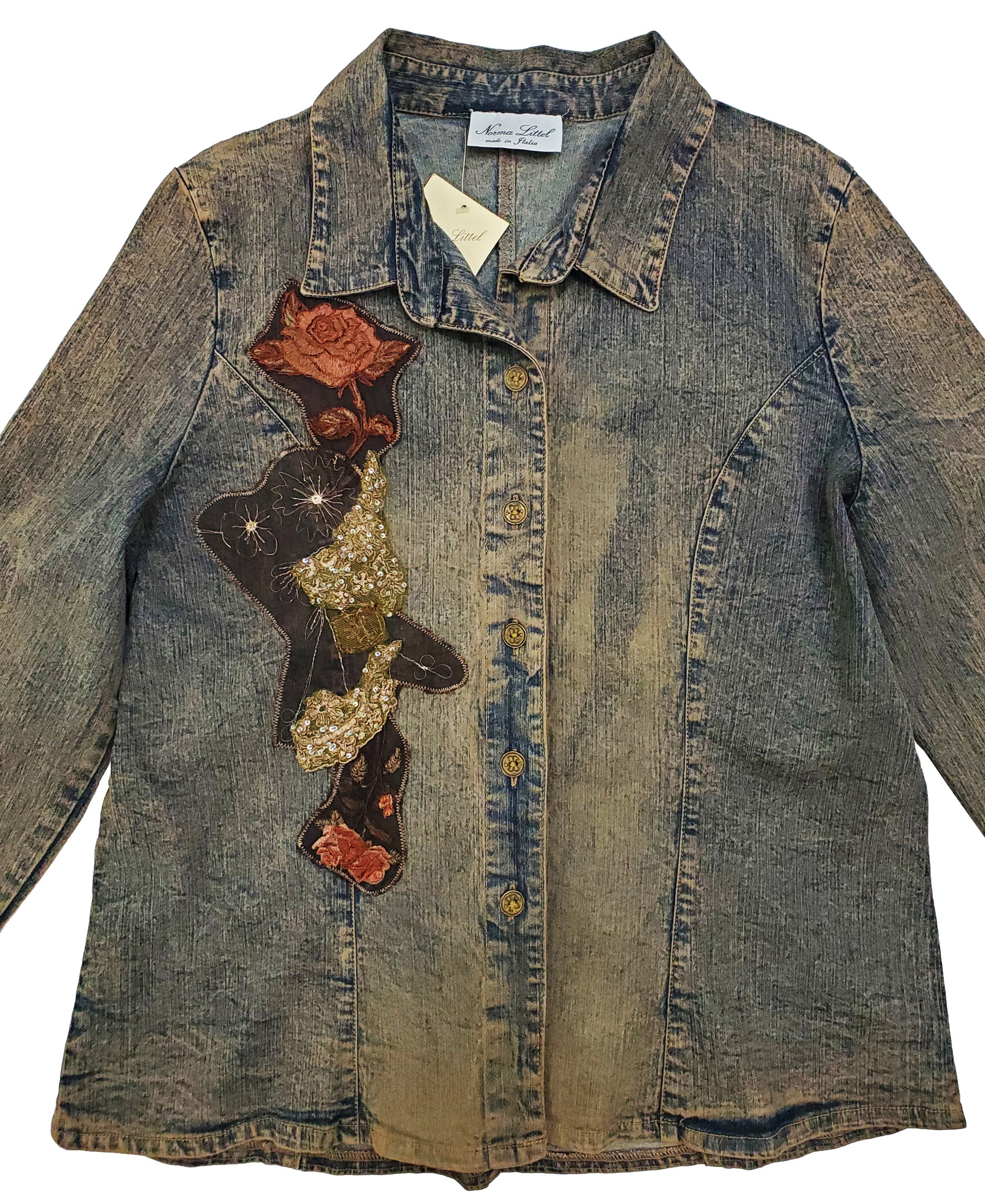 Norma Vintage _star denim shirt