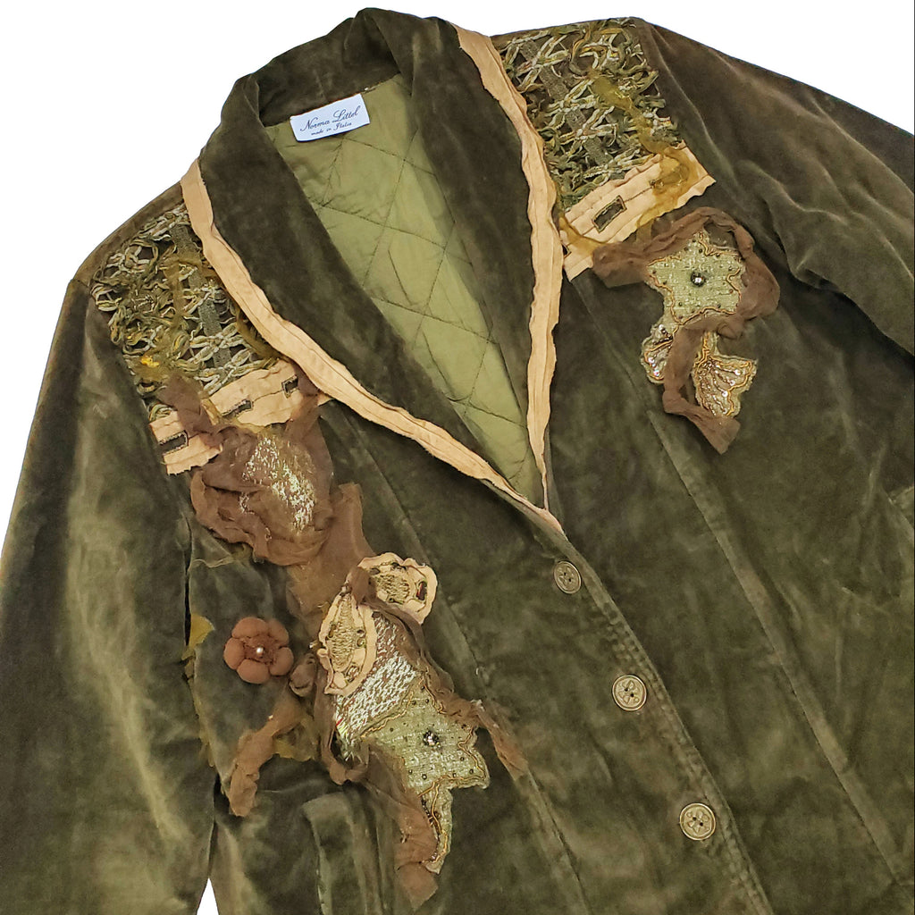 Norma Vintage _olive green jacket