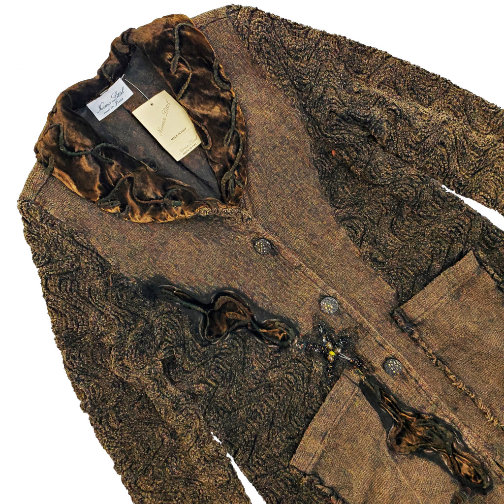 Norma Vintage _chenille coat
