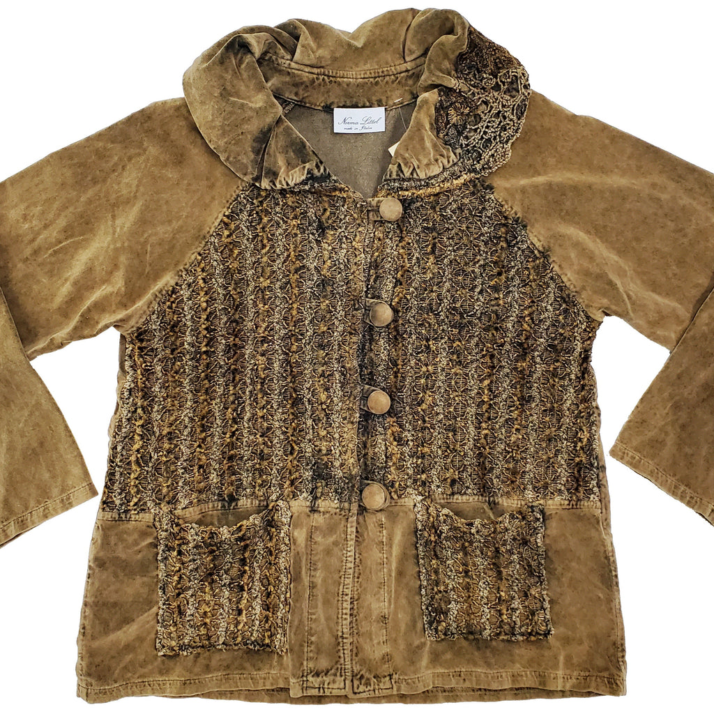 Norma Vintage _velvet short jacket