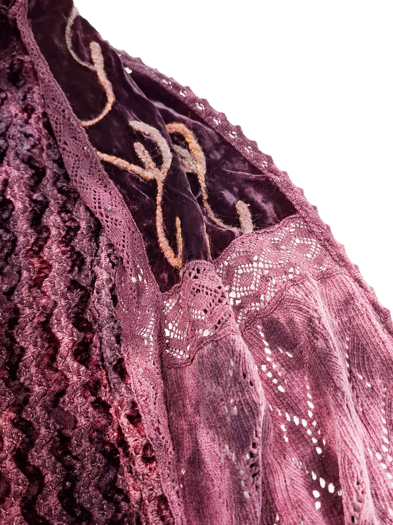Norma Vintage _patchwork scarf