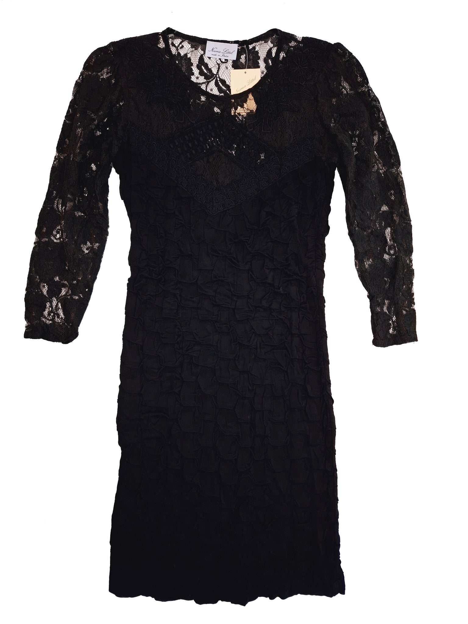Norma Vintage _cloqué & lace dresses