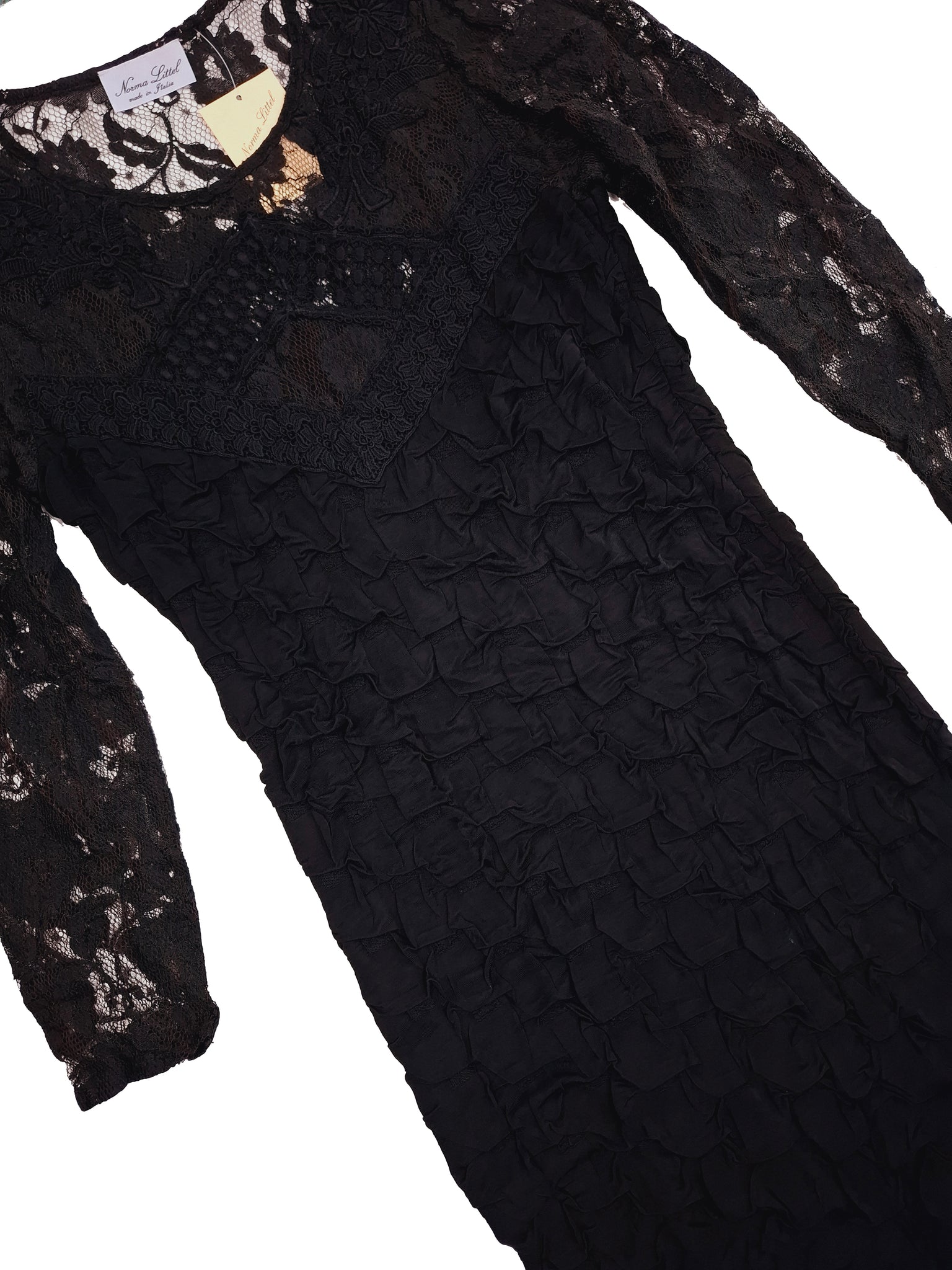 Norma Vintage _cloqué & lace dresses