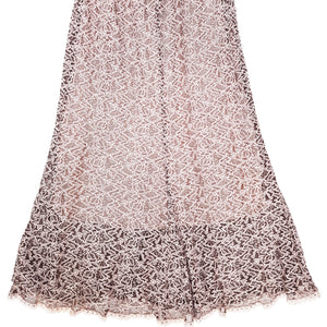 Norma Vintage _lace long skirt