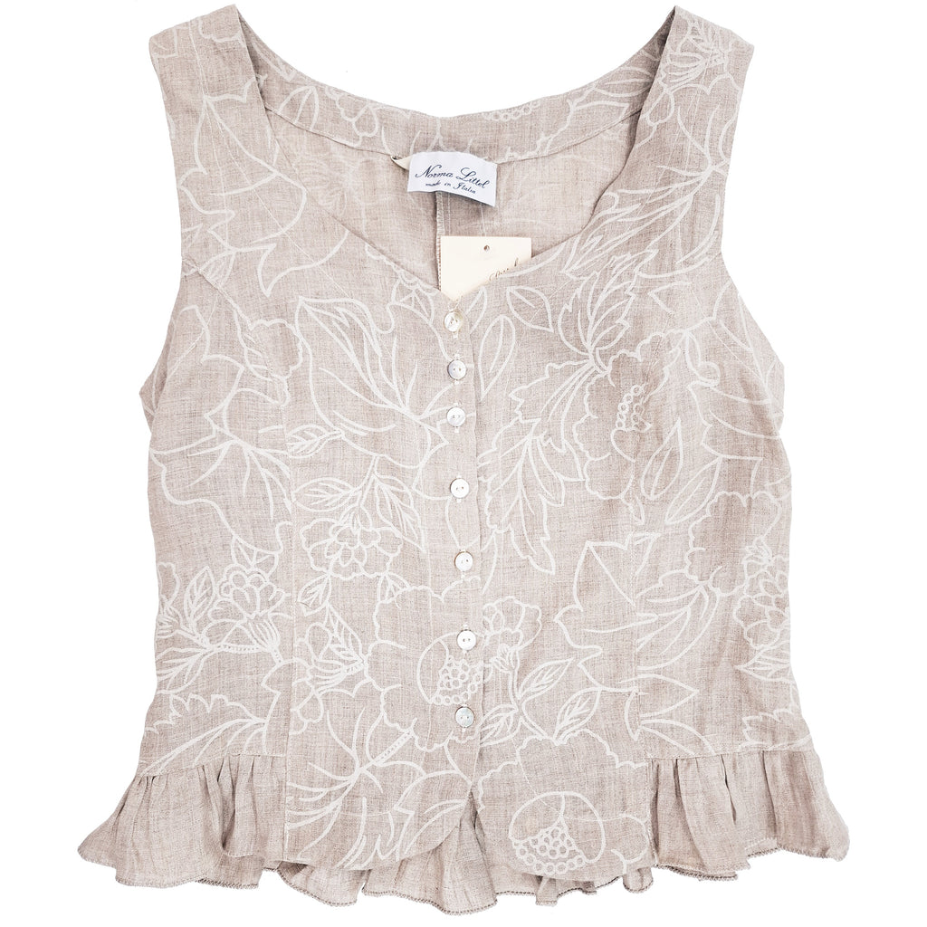 Norma Vintage _linen top