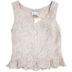 Norma Vintage _linen top