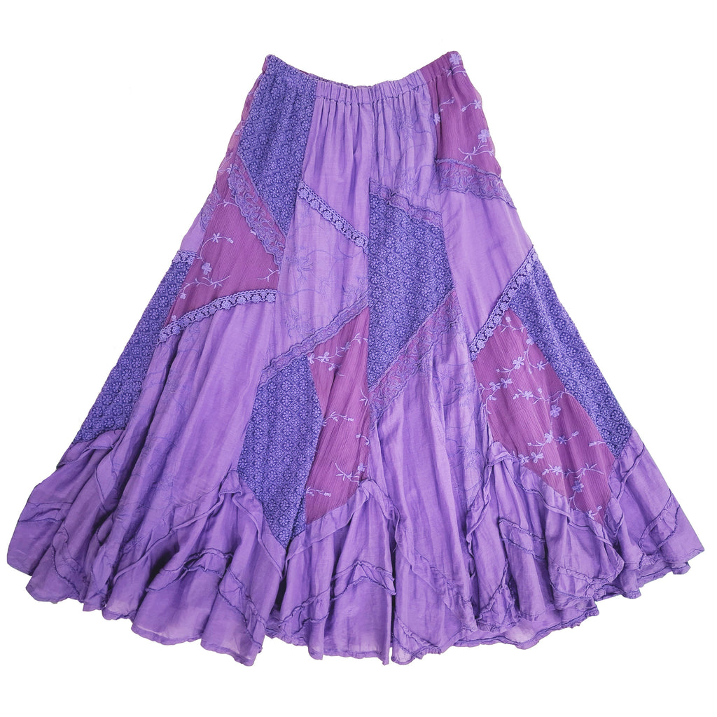 Norma Vintage _violet skirt