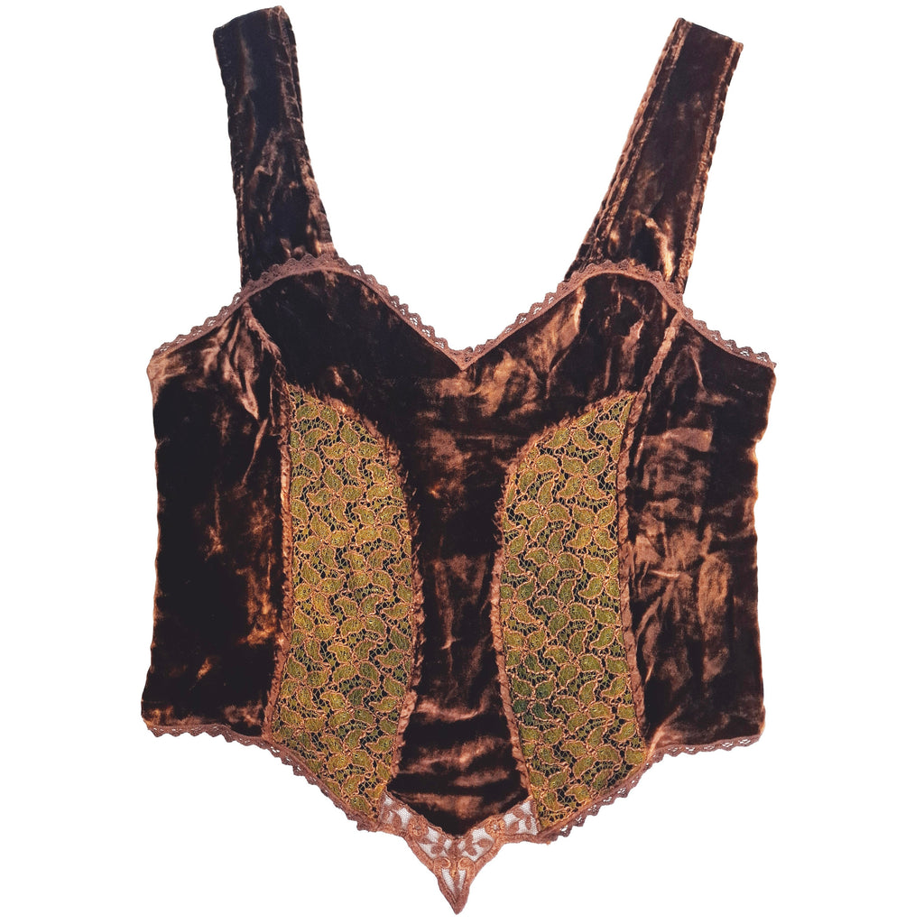 Norma Vintage _velvet top