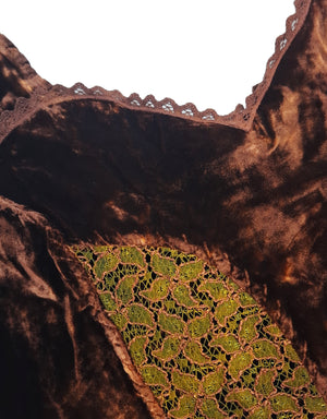 Norma Vintage _velvet top