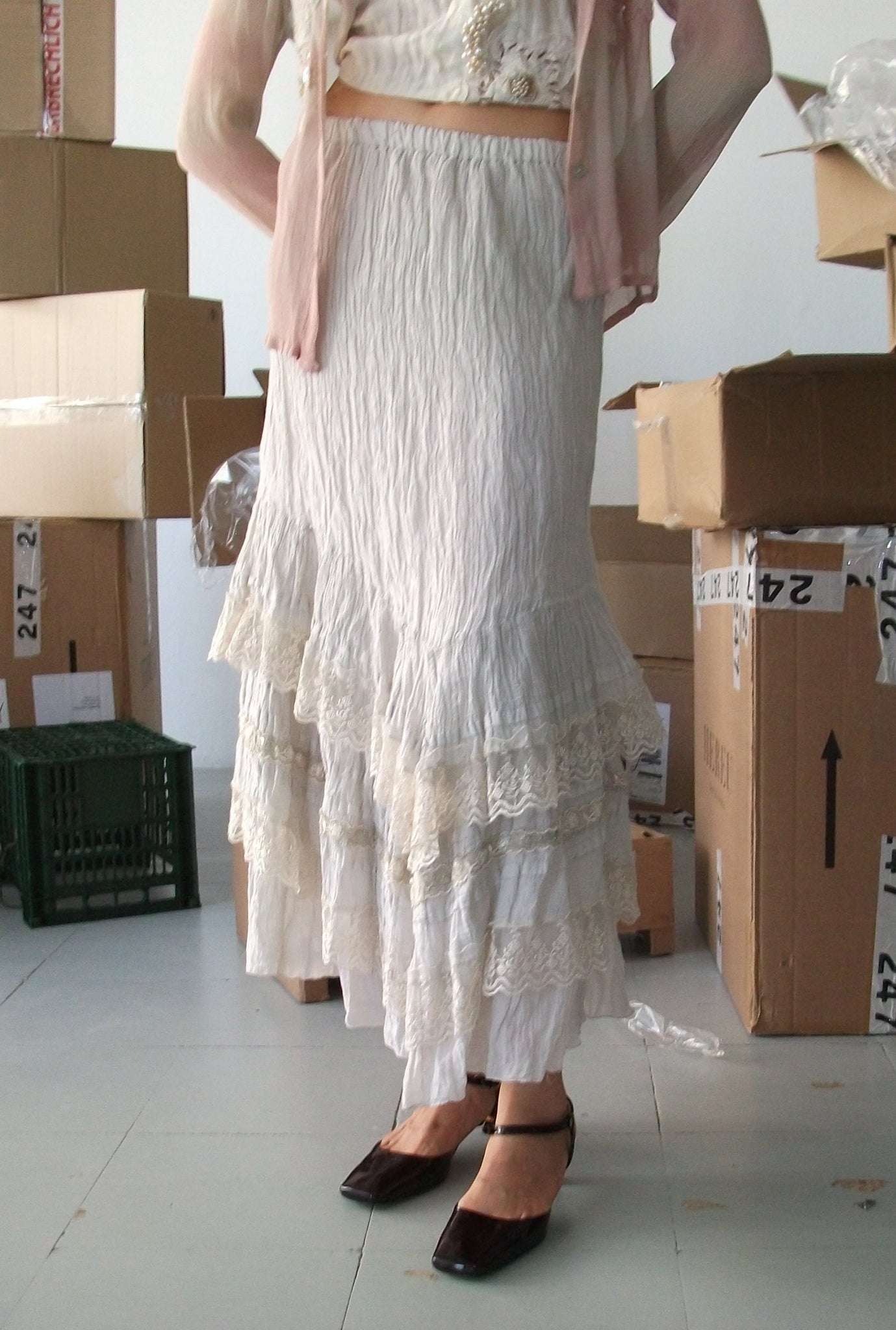 Norma Vintage _frills skirts