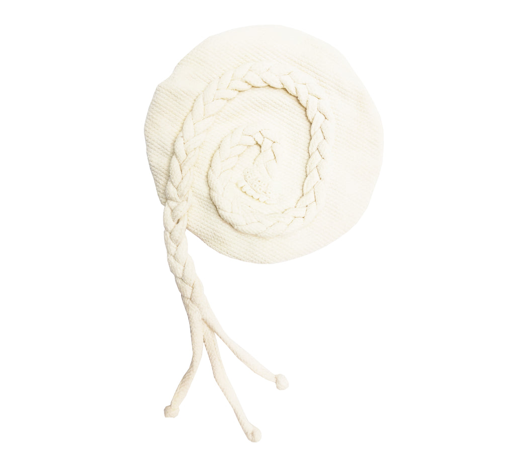 Norma Vintage_ white beret