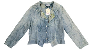 Norma Vintage _blue flowers jacket