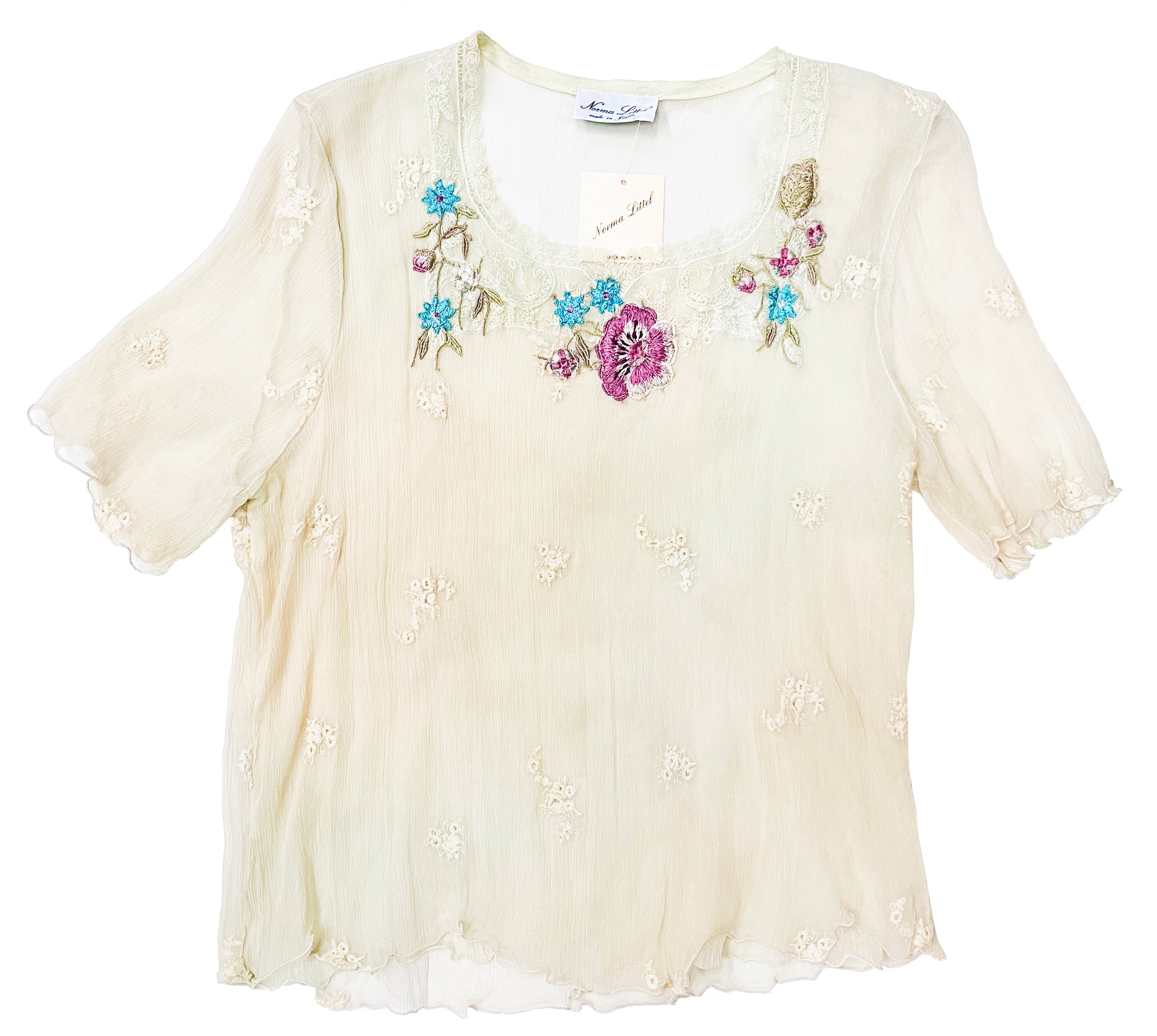 Norma Vintage _flowers t-shirts