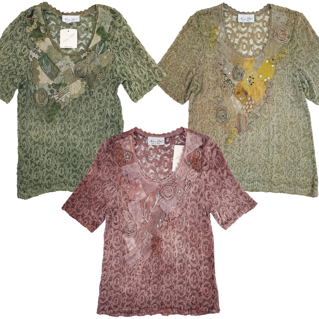 Norma Vintage _lace t-shirts
