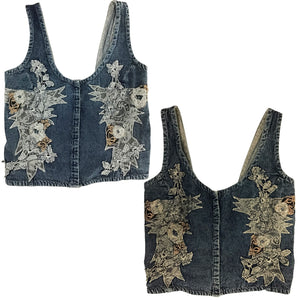 Norma Vintage _denim top