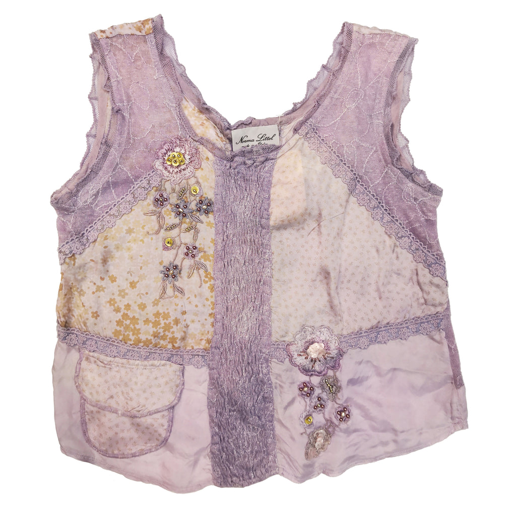 Norma Vintage _violet top