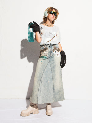 Norma Vintage _snake & sunset tops