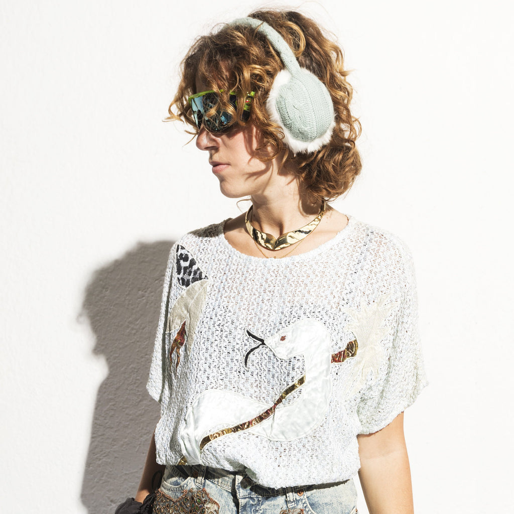 Norma Vintage _snake & sunset tops