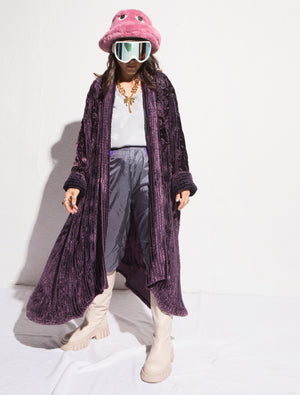 Norma Vintage _violet coat