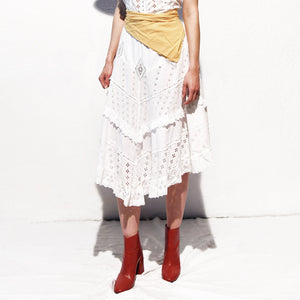 Norma Vintage _sangallo skirt