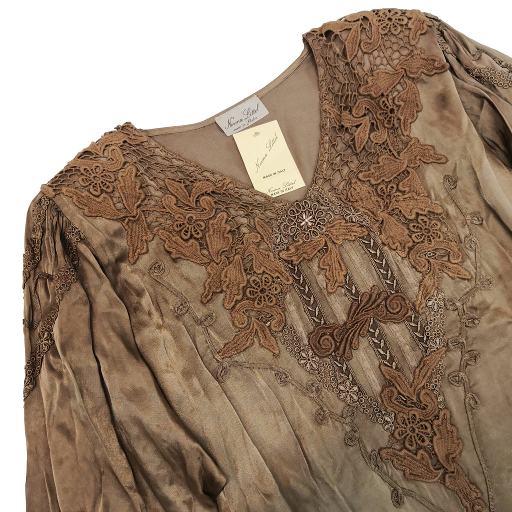 Norma Vintage _satin sweater