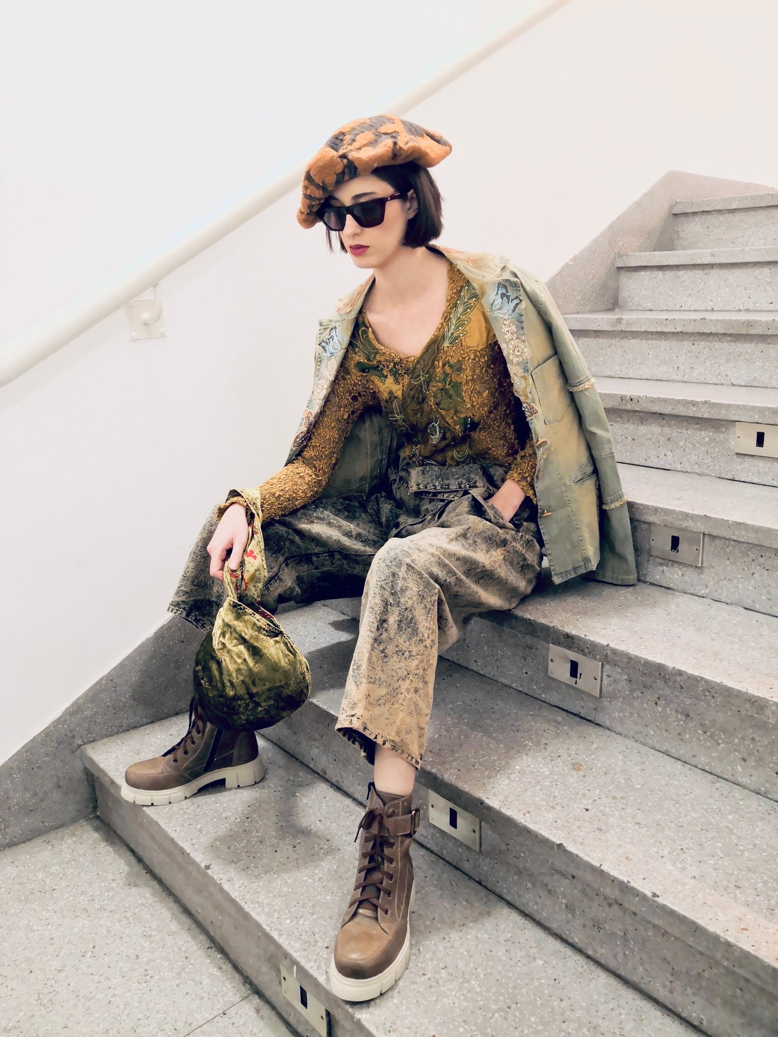 Norma Vintage_ carrot trousers