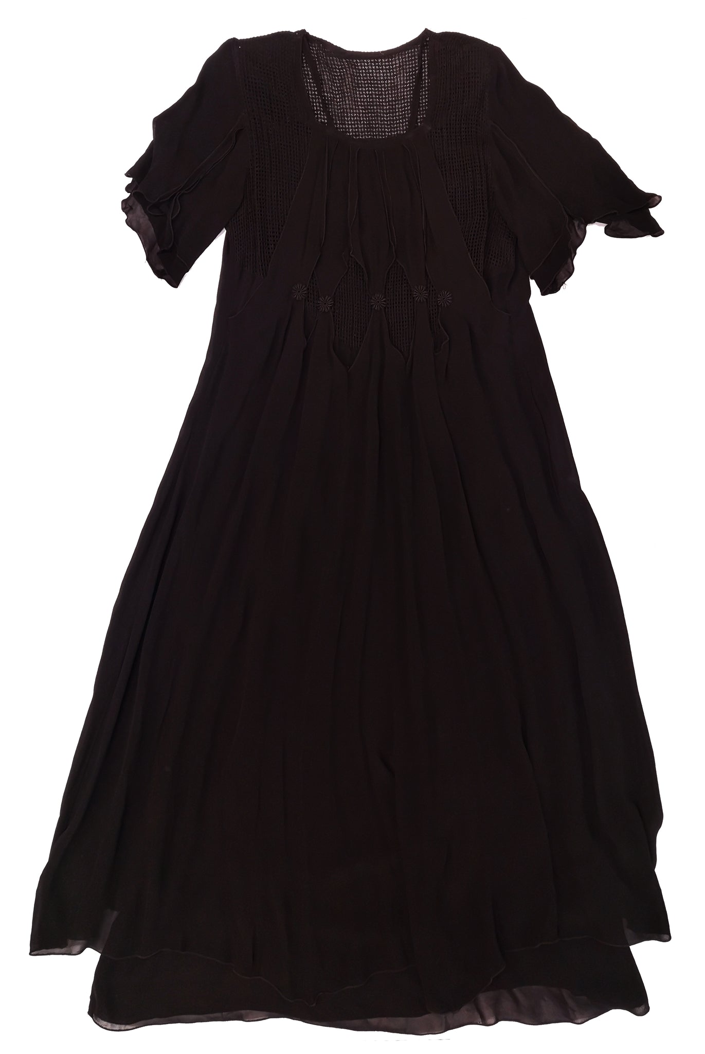 Norma Vintage _long black dress