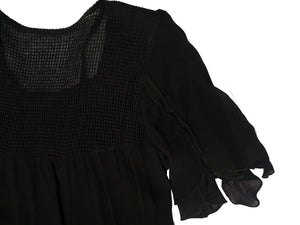Norma Vintage _long black dress
