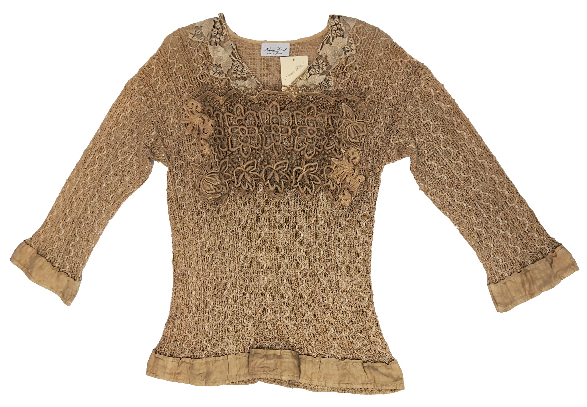 Norma Vintage _flower sweater