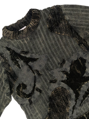 Norma Vintage _ blue sweater