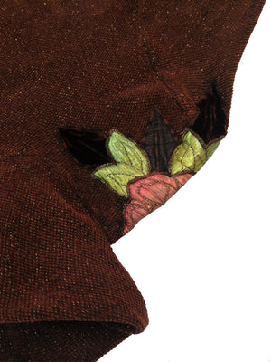 Norma Vintage _tattoo flowers sweater