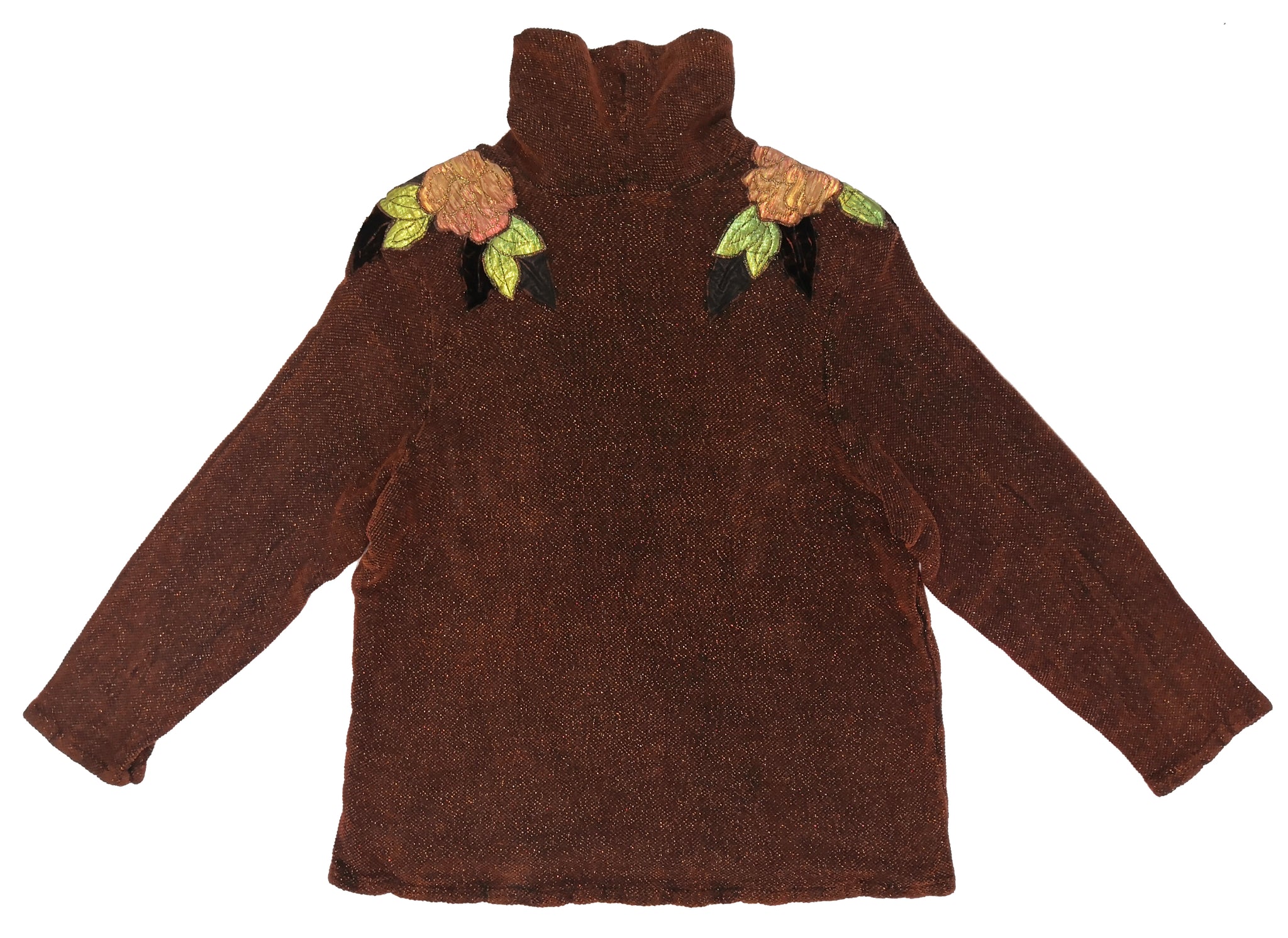 Norma Vintage _tattoo flowers sweater