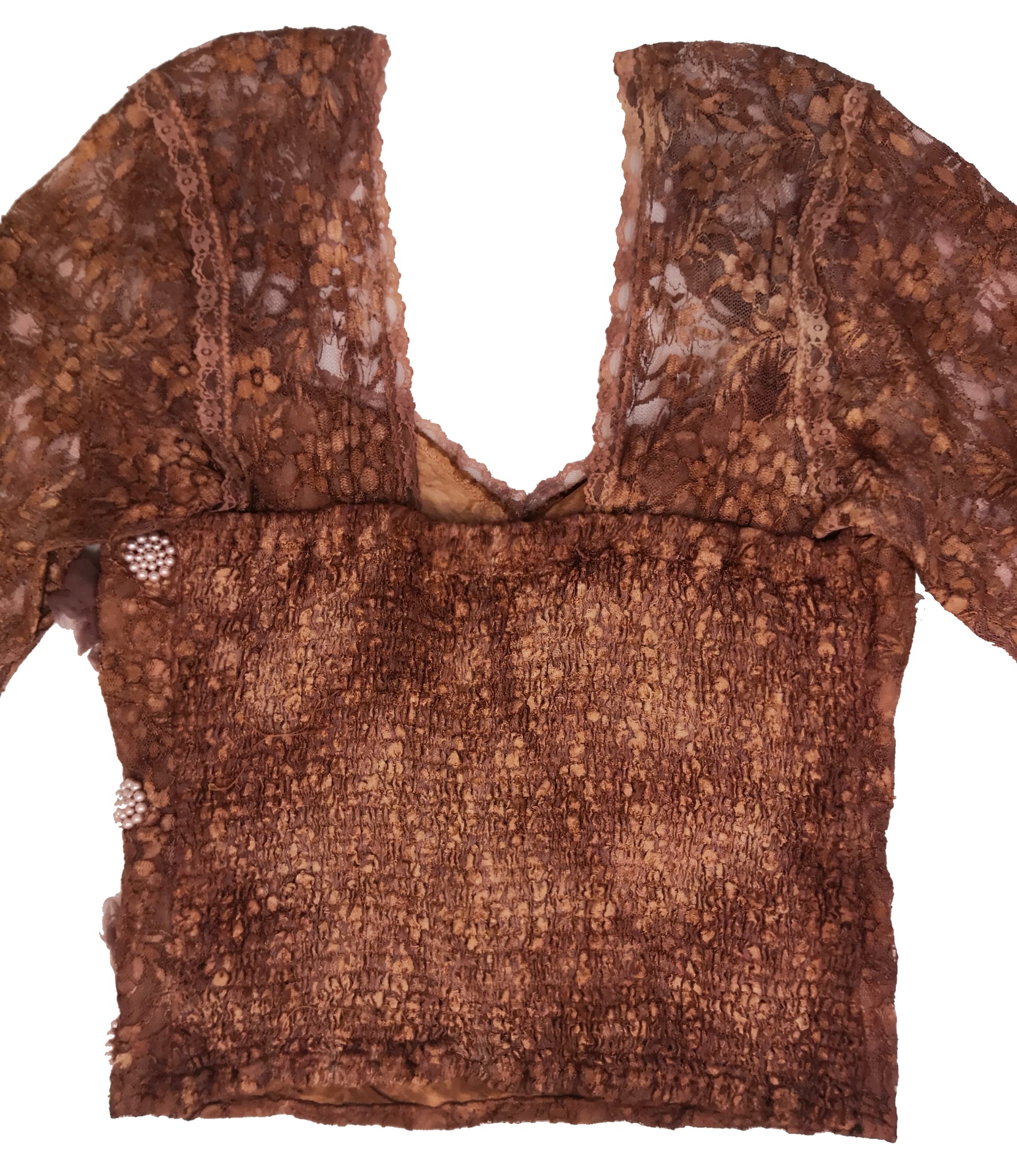 Norma Vintage _pearl top