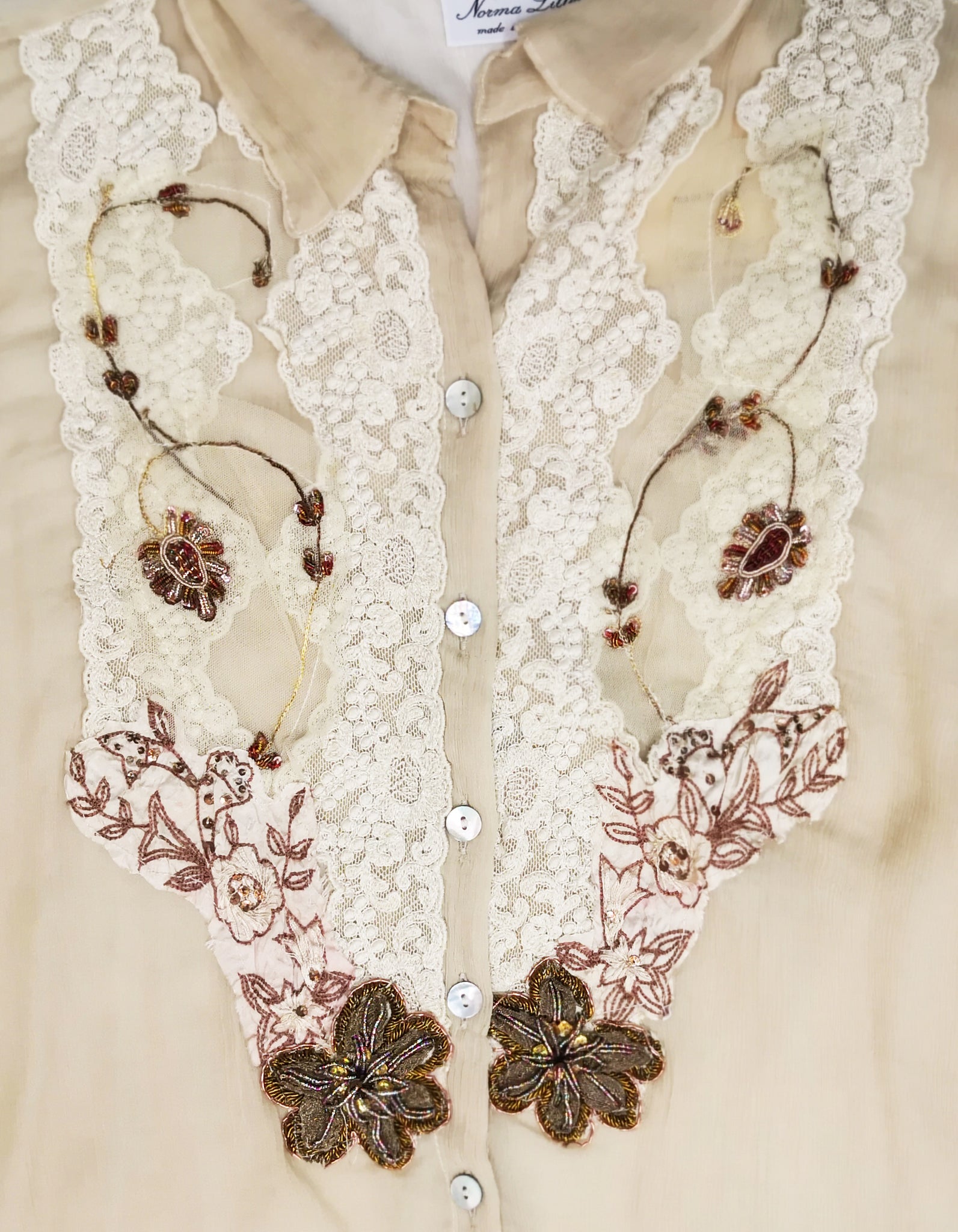 Norma Vintage _silk shirt