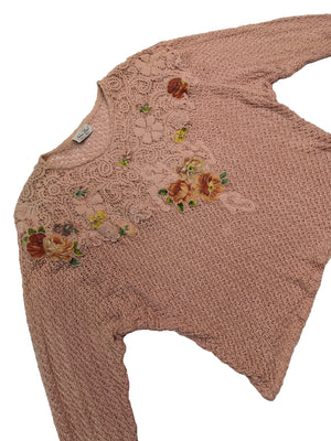 Norma Vintage _pink sweater