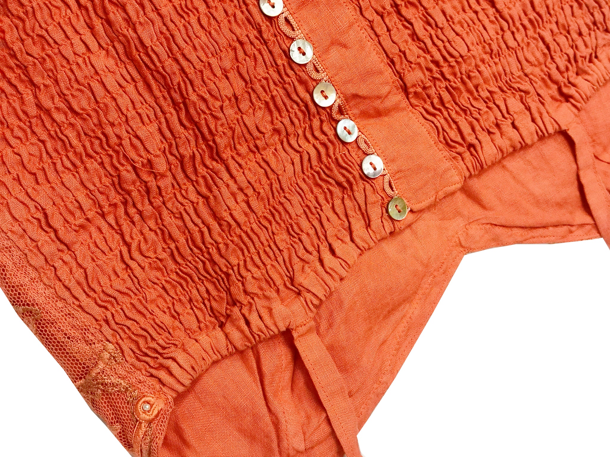 Norma Vintage_ linen corset