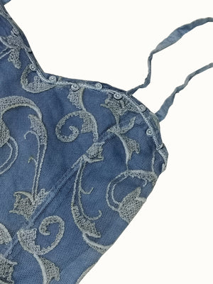 Norma Vintage_ linen corset