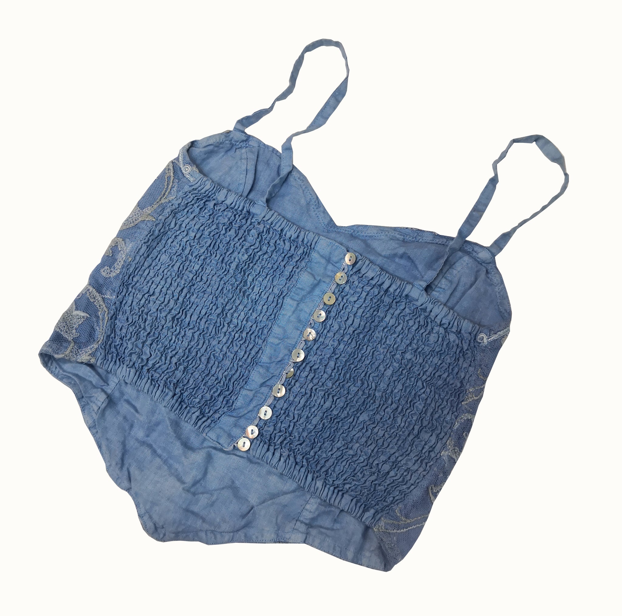 Norma Vintage_ linen corset