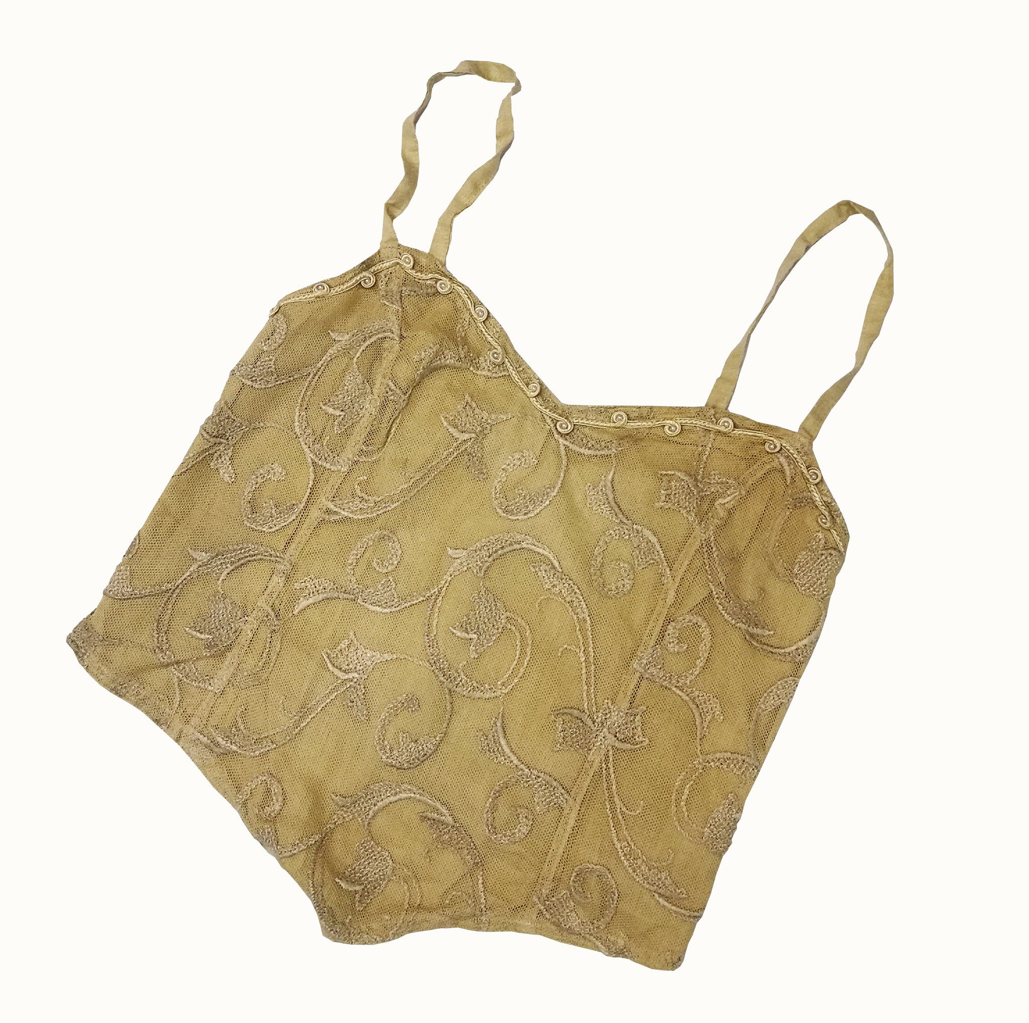 Norma Vintage_ linen corset