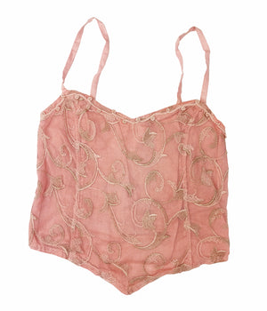 Norma Vintage_ linen corset