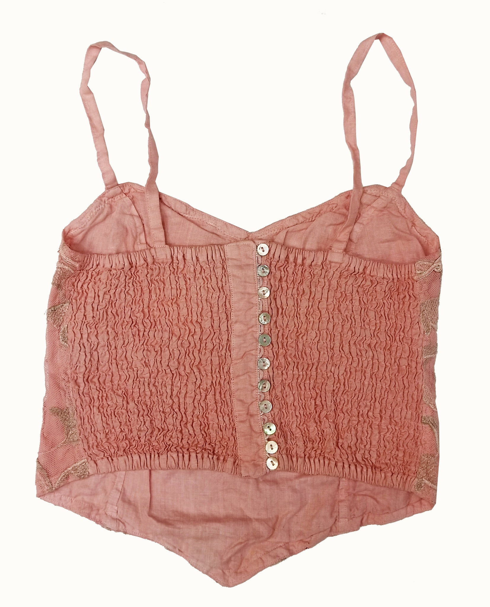 Norma Vintage_ linen corset