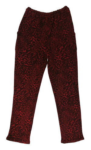 Norma Vintage  _colour leopard trousers