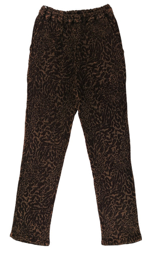 Norma Vintage  _colour leopard trousers